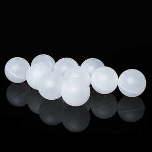 Precio competitivo pequeñas bolas huecas redondas para botella enrollable, proveedores de bolas de plástico huecas de colores, bola de plástico hueca de 20 mm